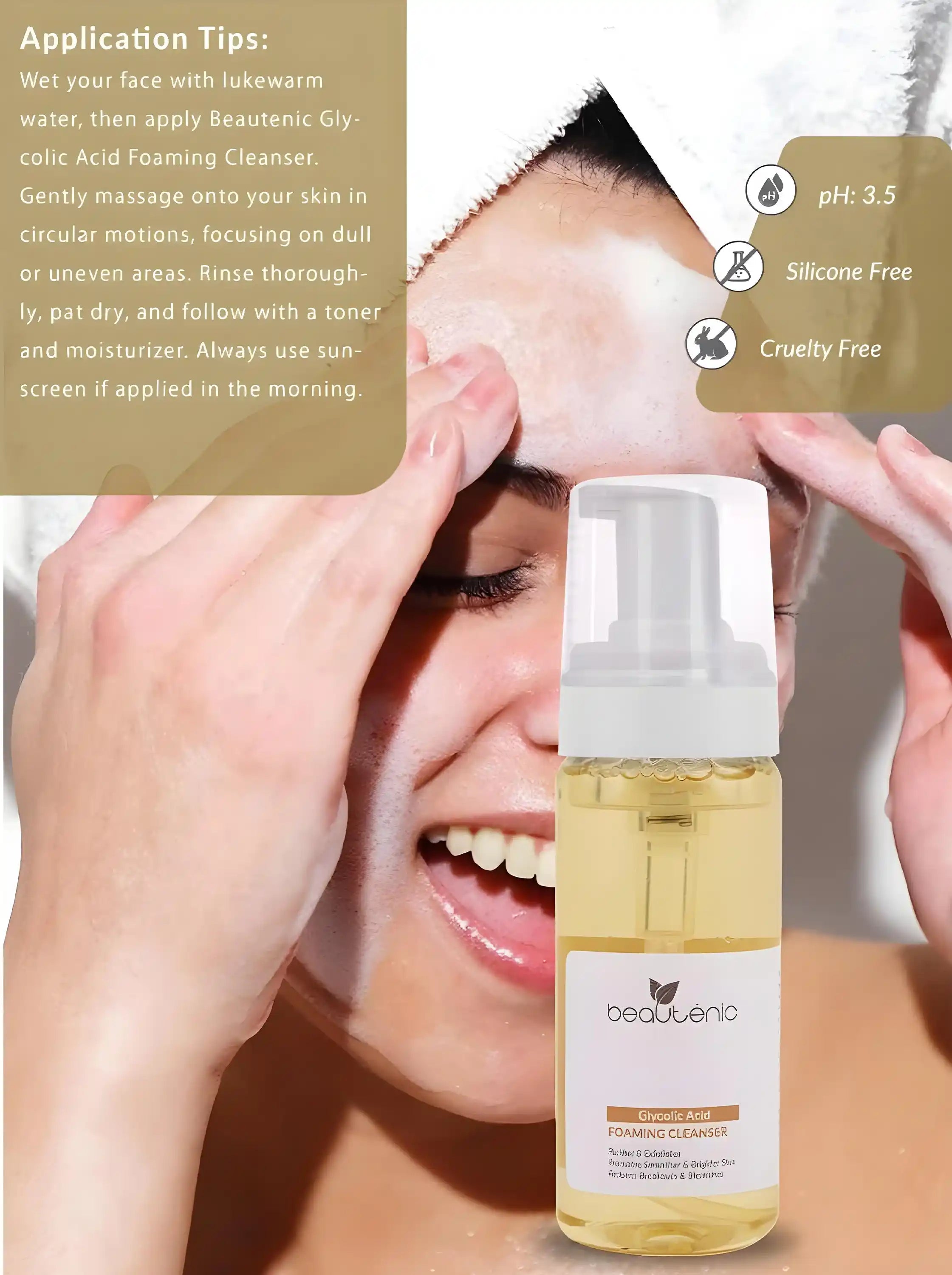 Glycolic Acid Foaming Cleanser