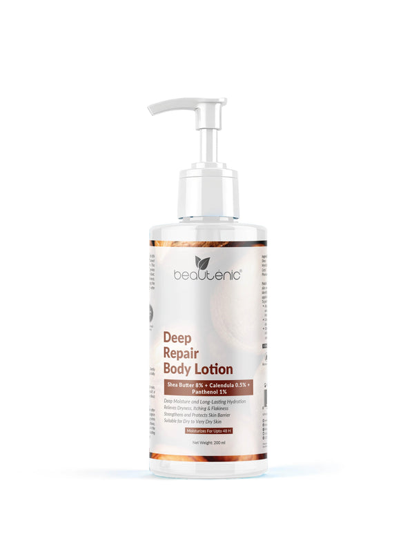 Deep Repair Body Lotion - (Shea Butter 8% + Calendula 0.5% + Panthenol 1%)