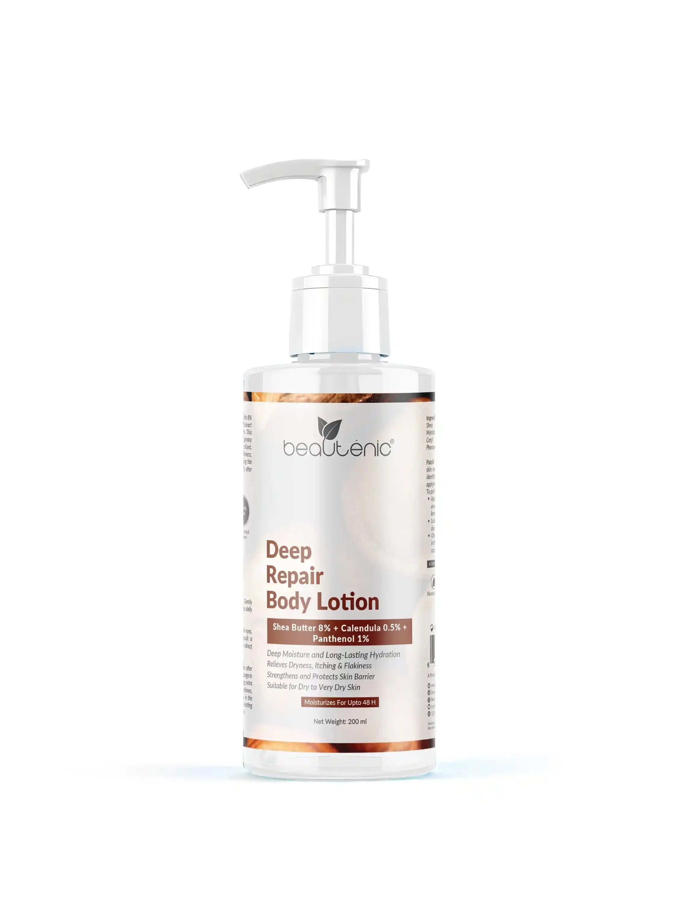 Deep Repair Body Lotion - (Shea Butter 8% + Calendula 0.5% + Panthenol 1%)
