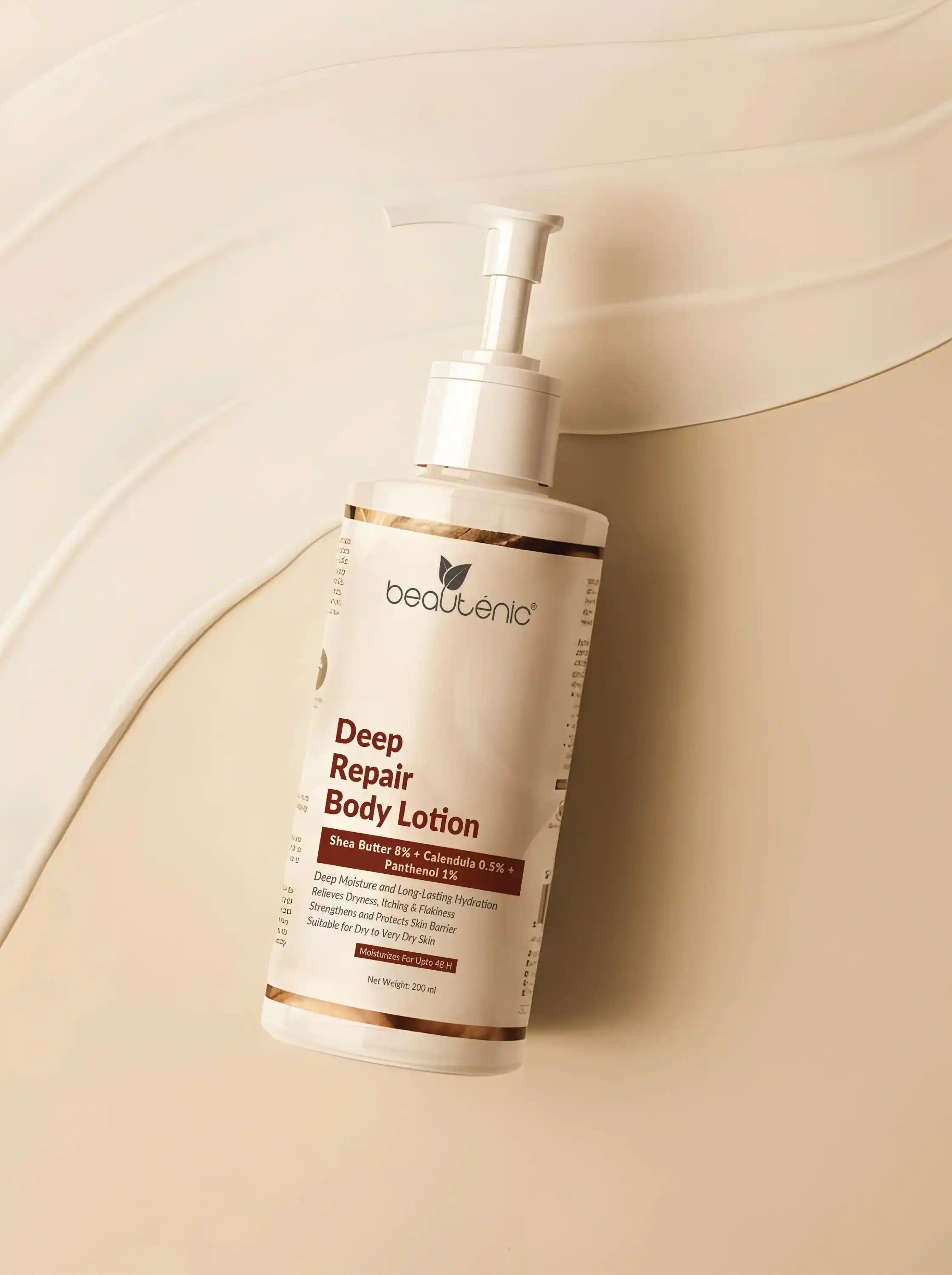 Deep Repair Body Lotion - (Shea Butter 8% + Calendula 0.5% + Panthenol 1%)