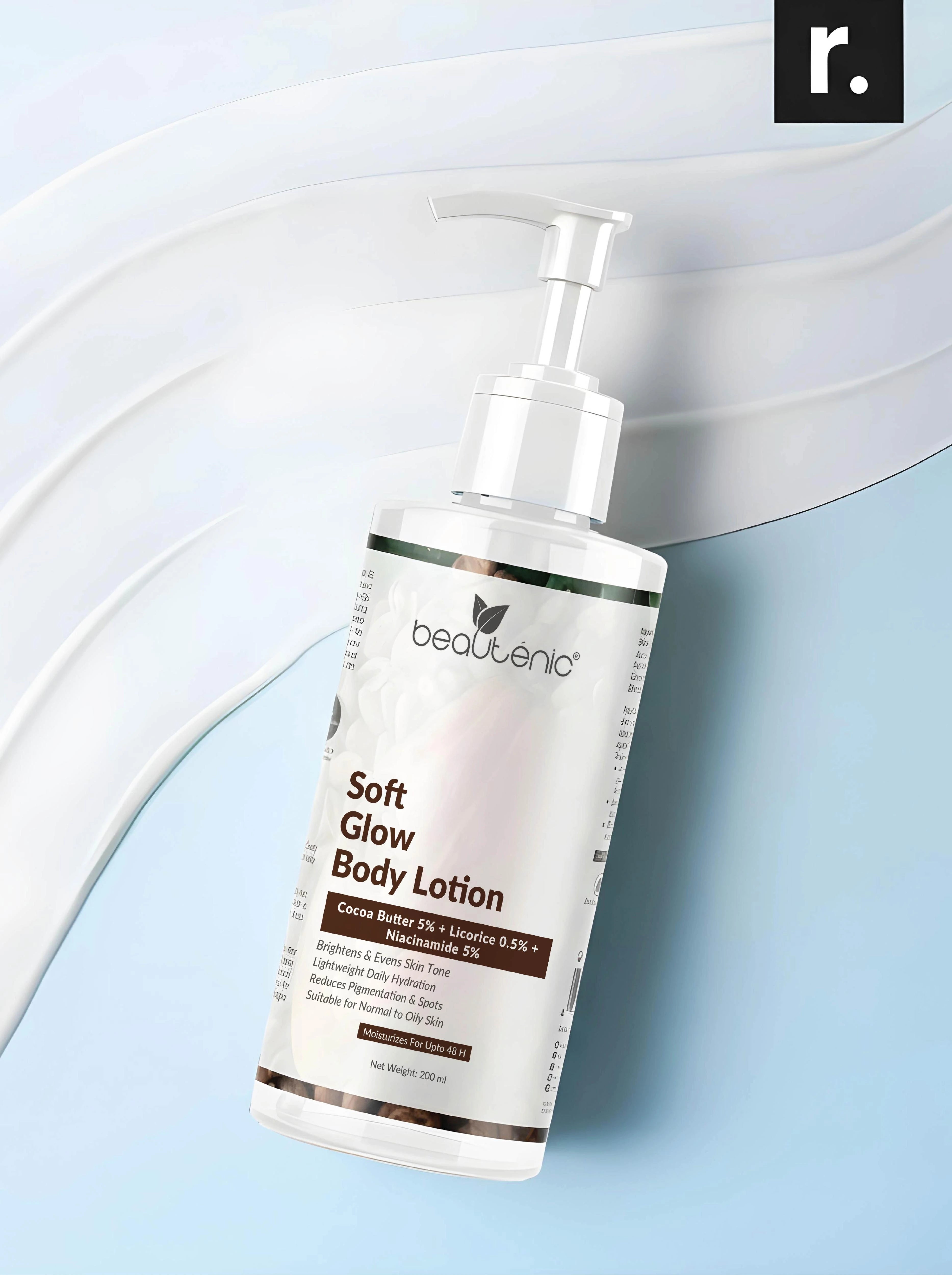 Soft Glow Body Lotion - Cocoa Butter 5% + Licorice 0.5% + Niacinamide 5%