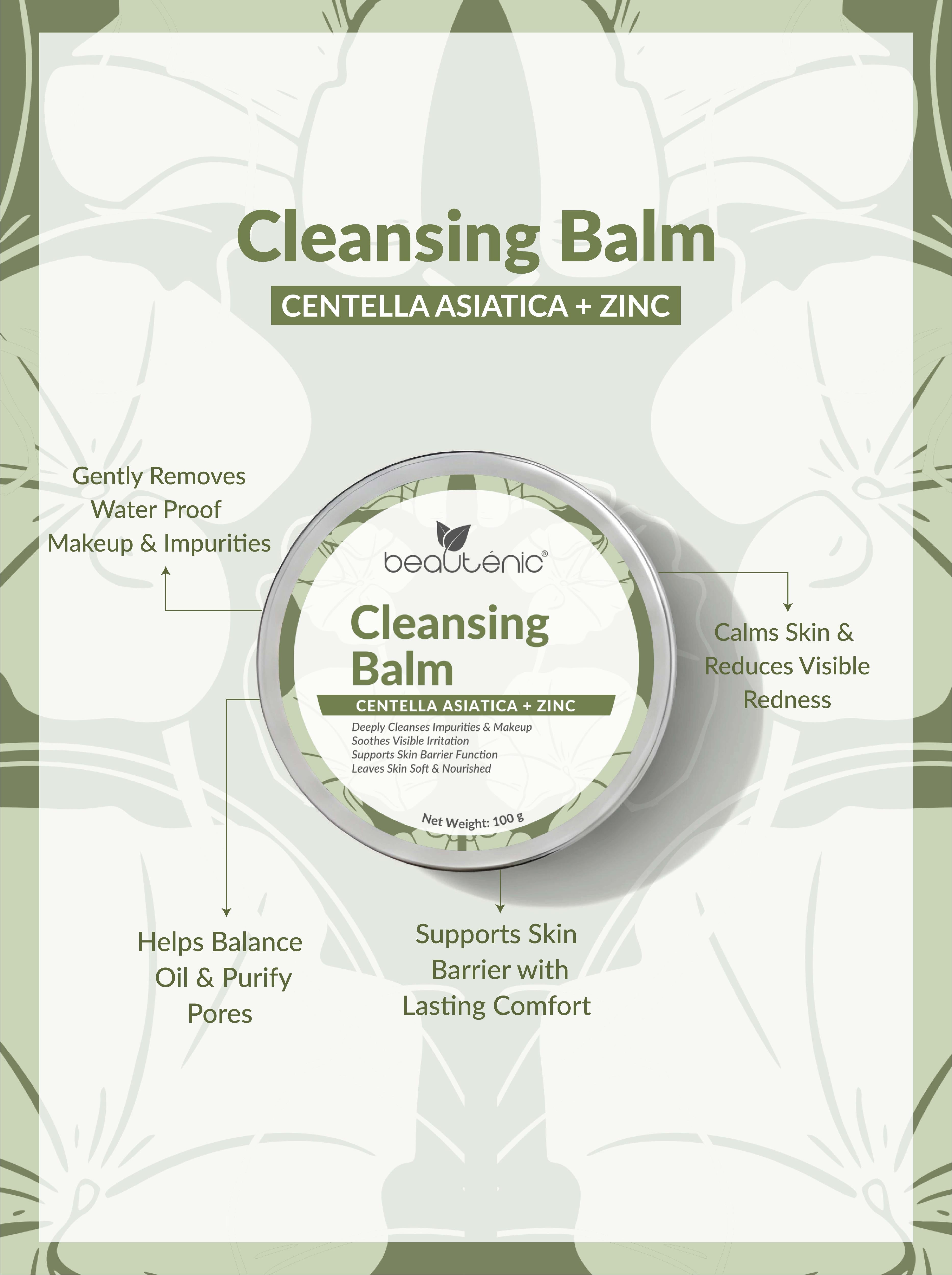 Beautenic Cleansing Balm – Centella Asiatica + Zinc