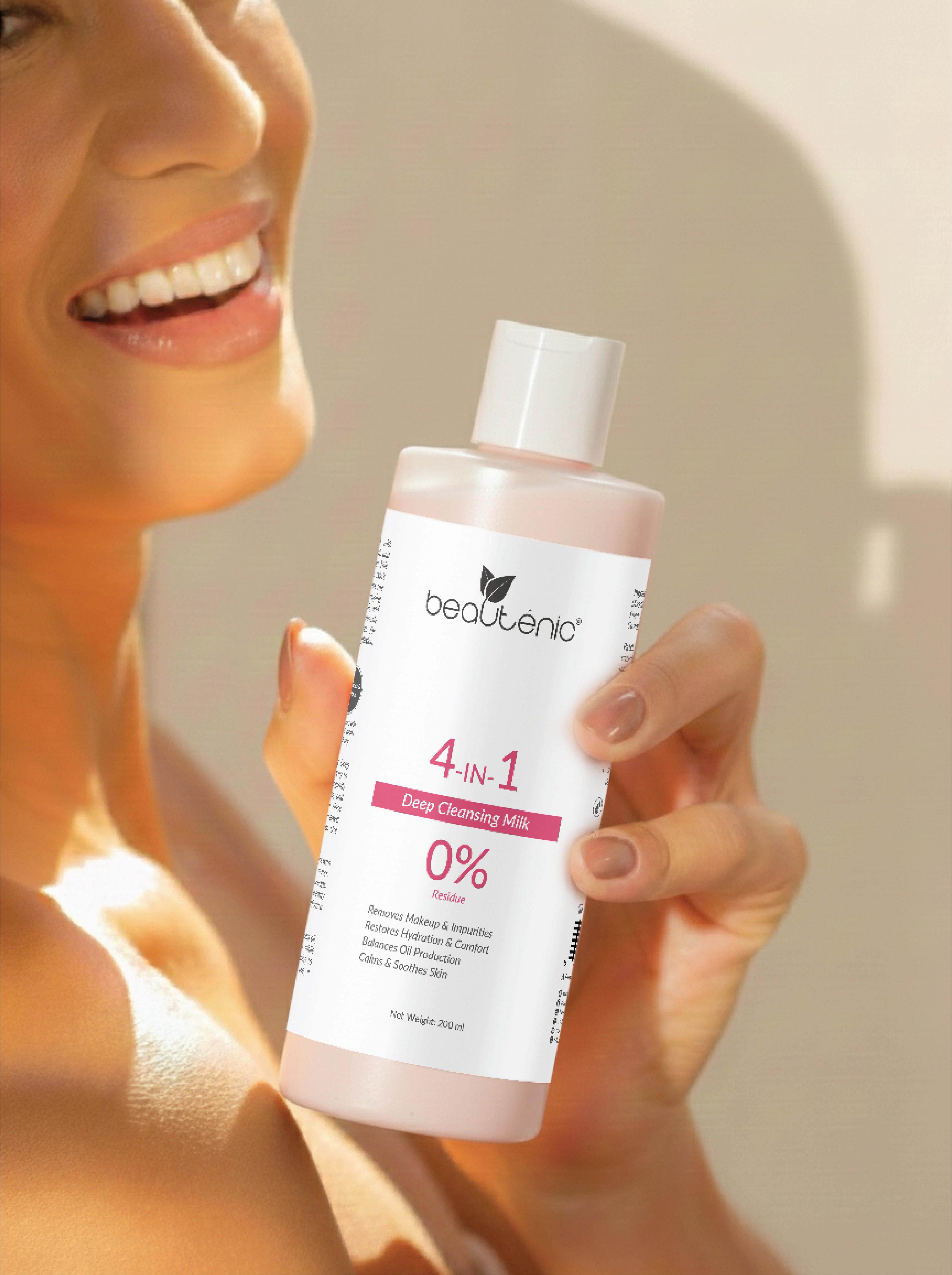 Beautenic Deep Cleansing Milk – 4-in-1