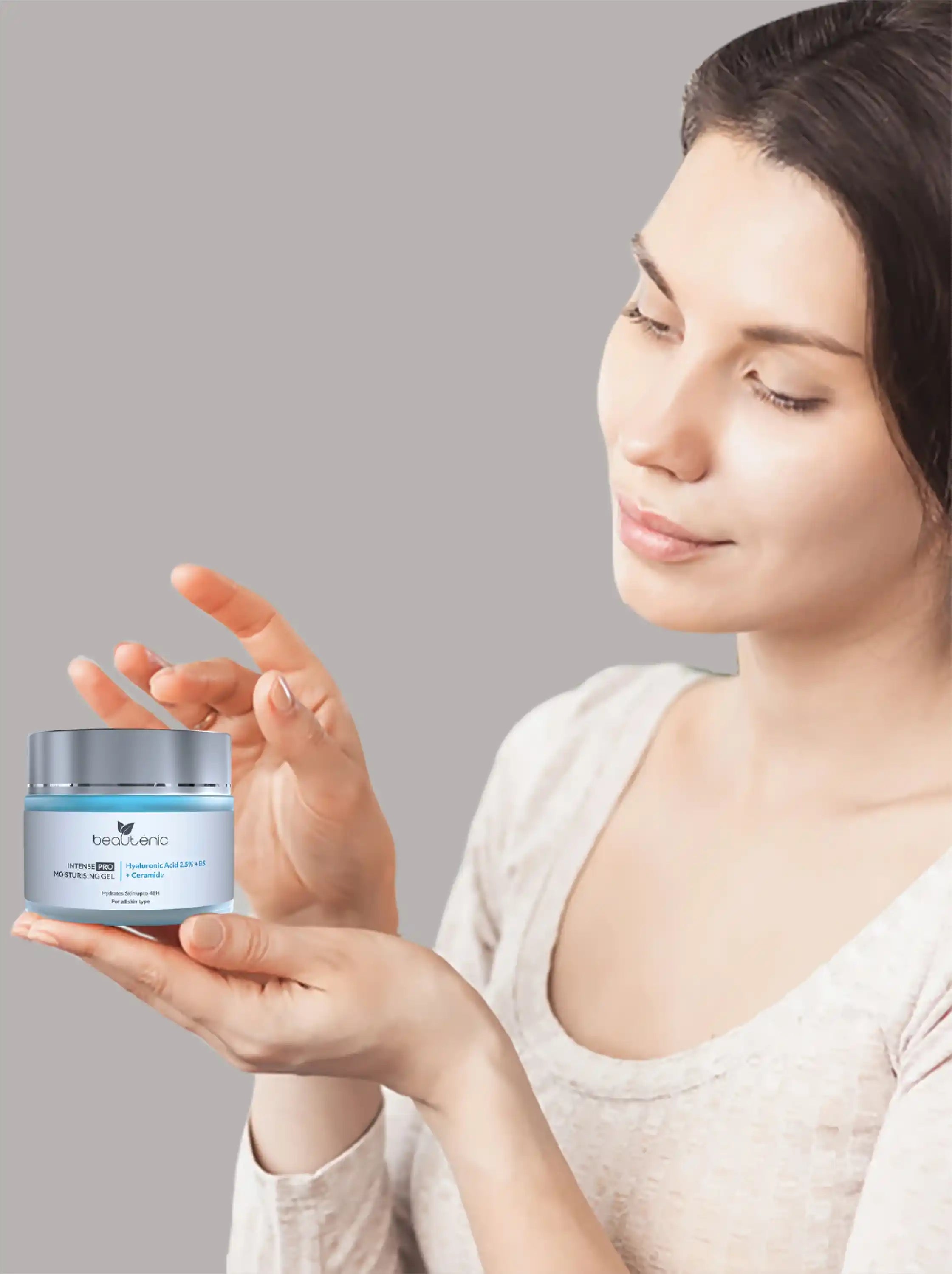 Intense Pro Moisturising Gel - Hyaluronic Acid 2.5% + B5 + Ceramide and SPF 50