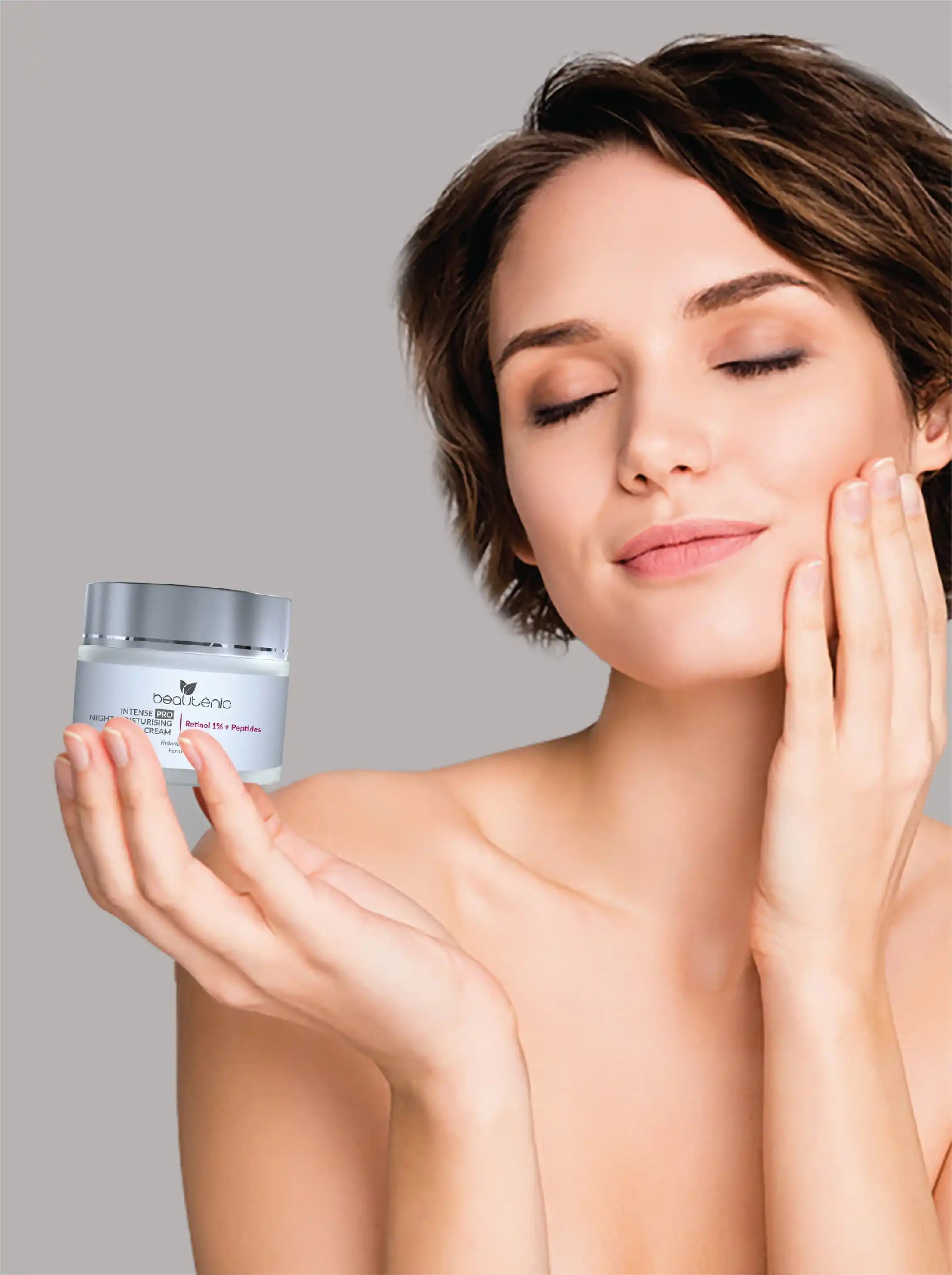 Intense Pro Night Moisturizing Cream - Retinol 1% + Peptides