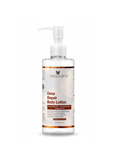 Deep Repair Body Lotion - Shea Butter 8% + Calendula 0.5% + Panthenol 1%