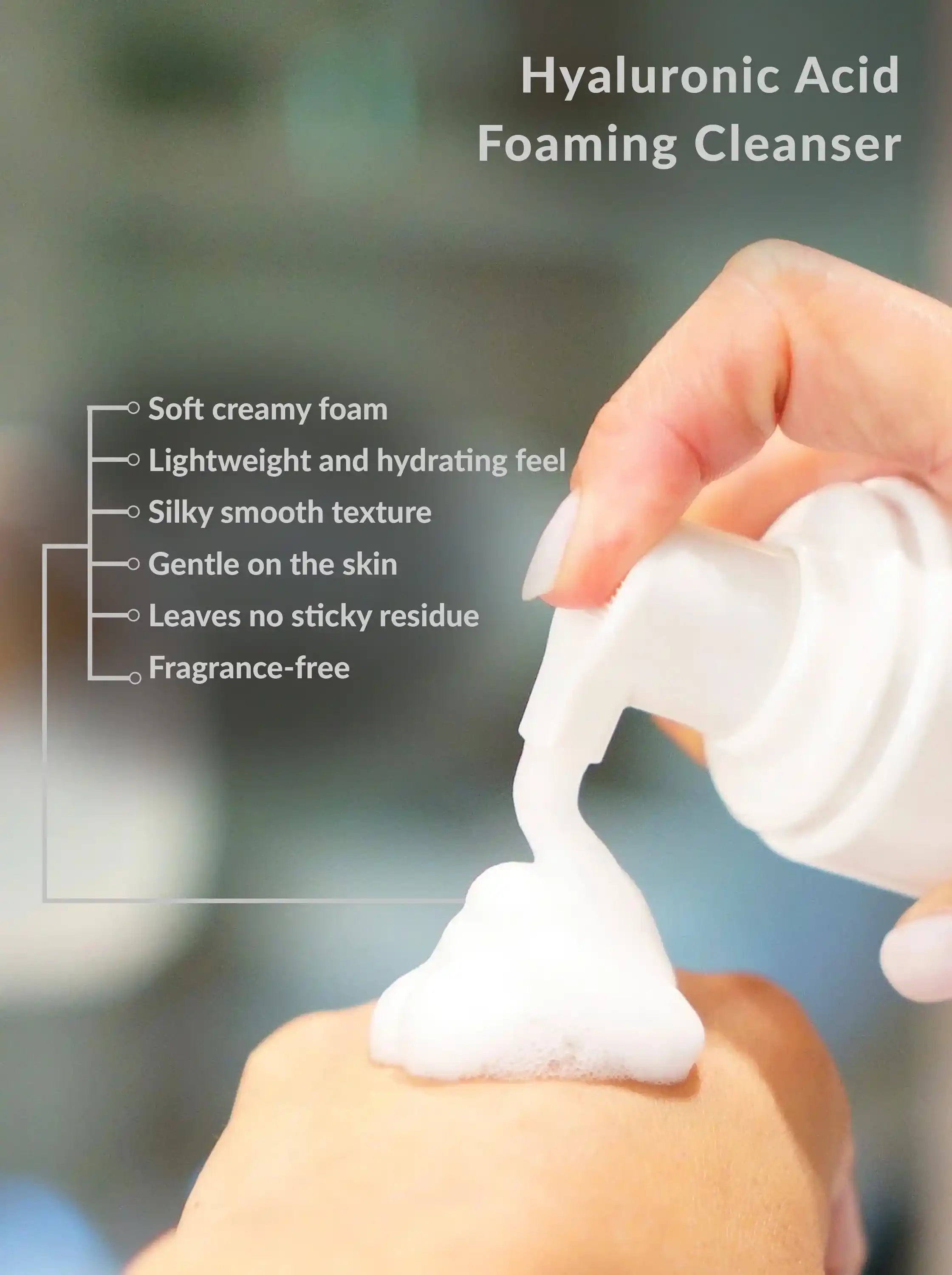 Hyaluronic Acid Foaming Cleanser