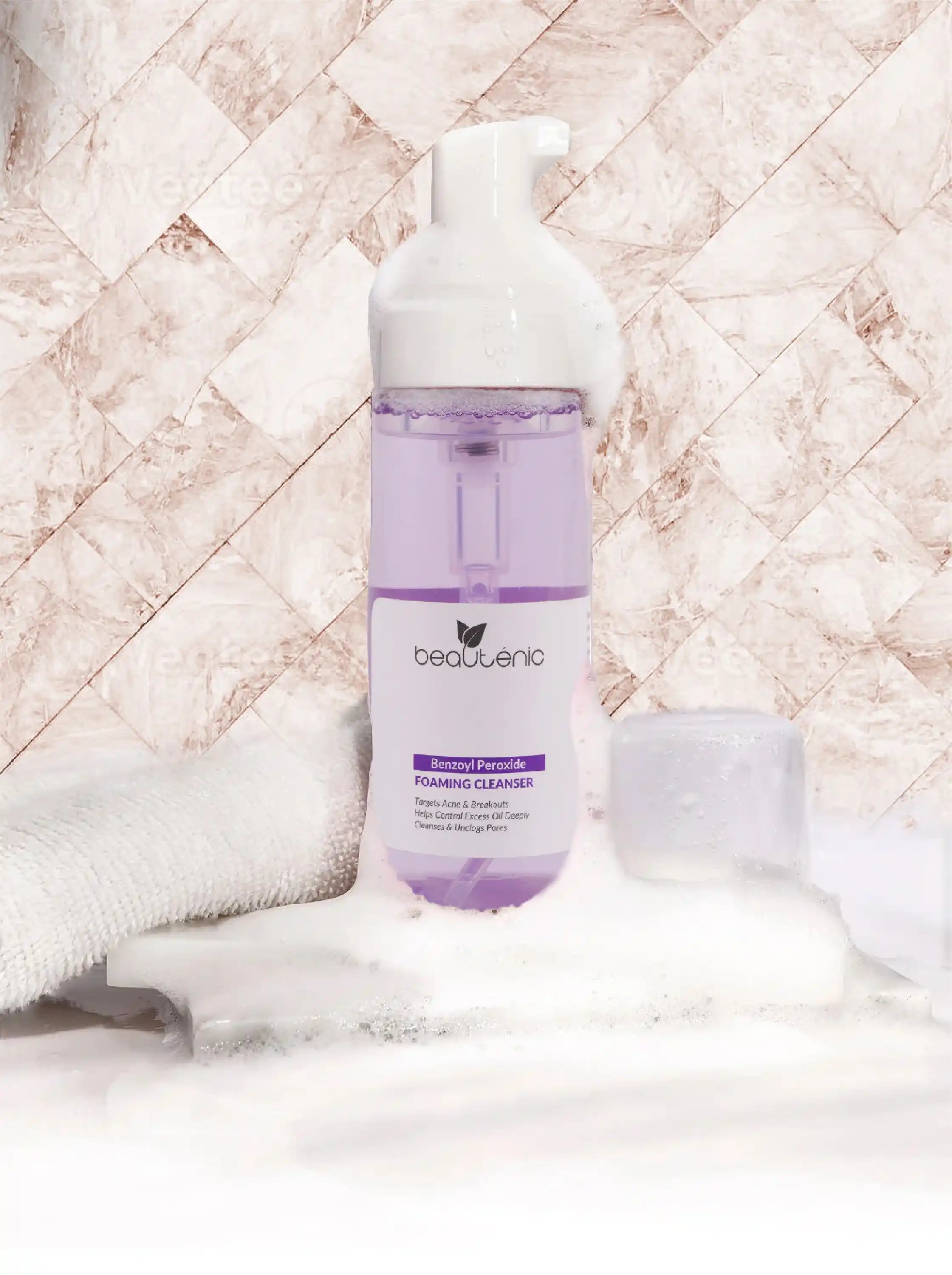 Benzoyl Peroxide Foaming Cleanser