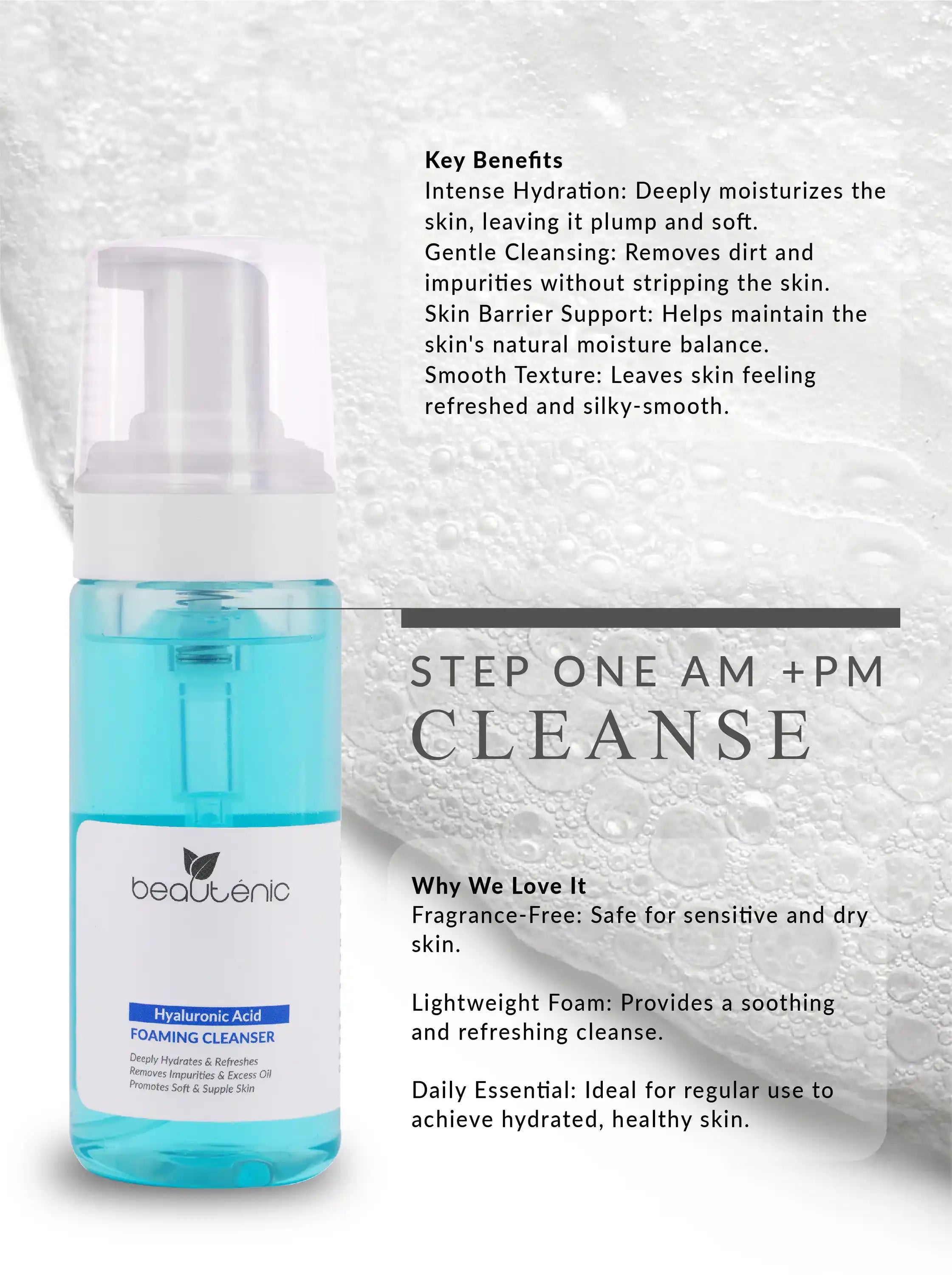 Hyaluronic Acid Foaming Cleanser