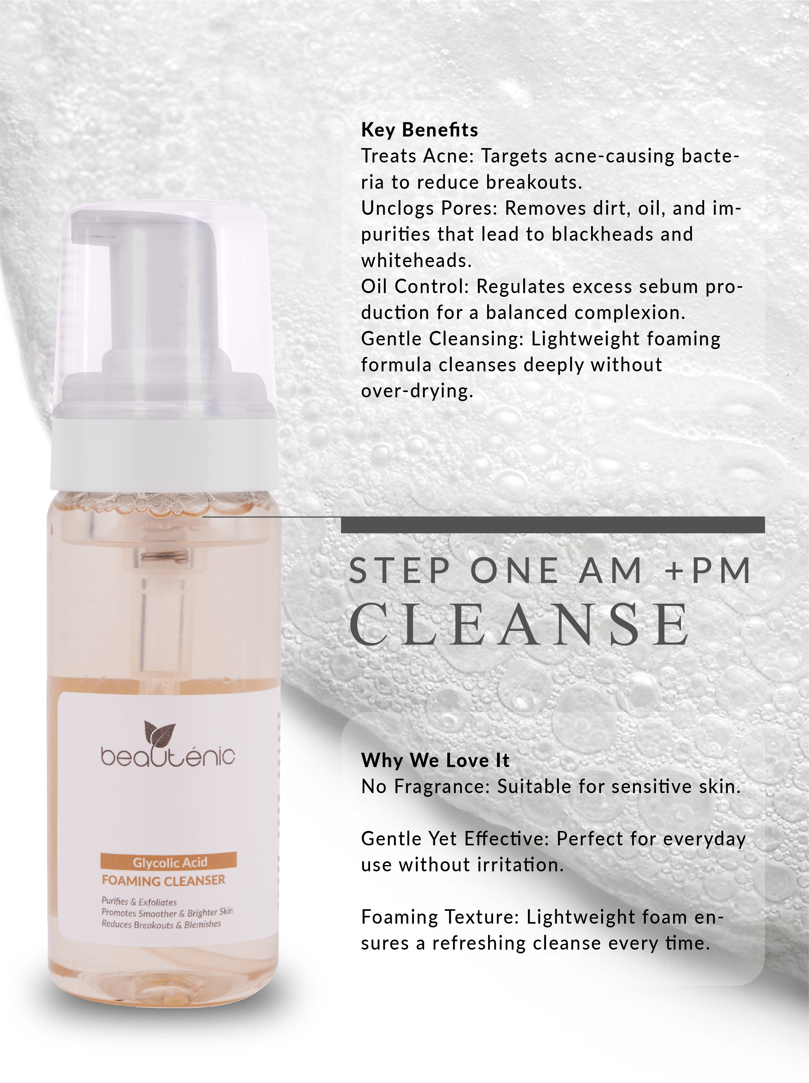Glycolic Acid Foaming Cleanser