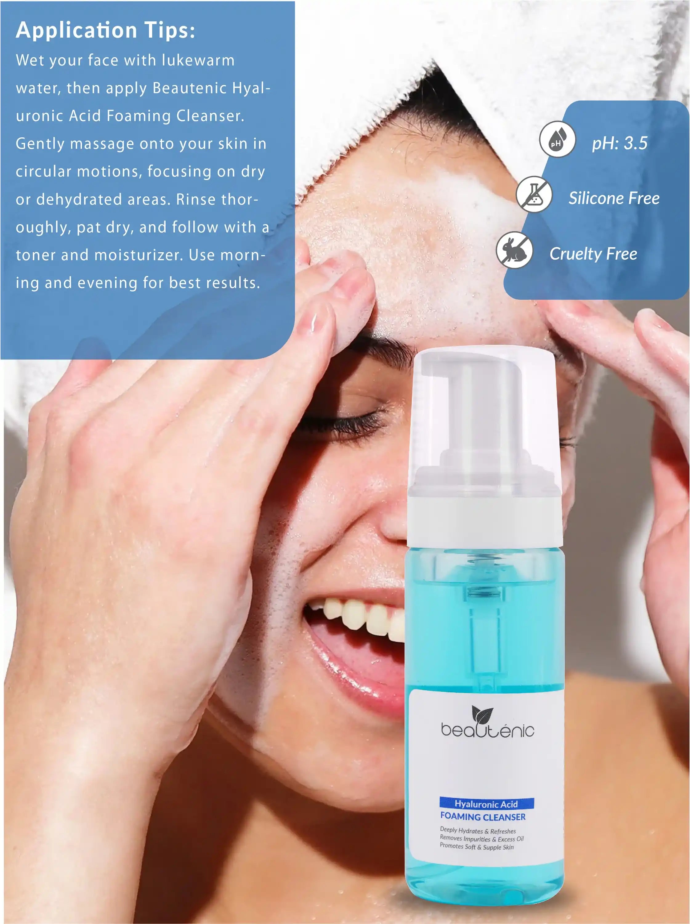 Hyaluronic Acid Foaming Cleanser