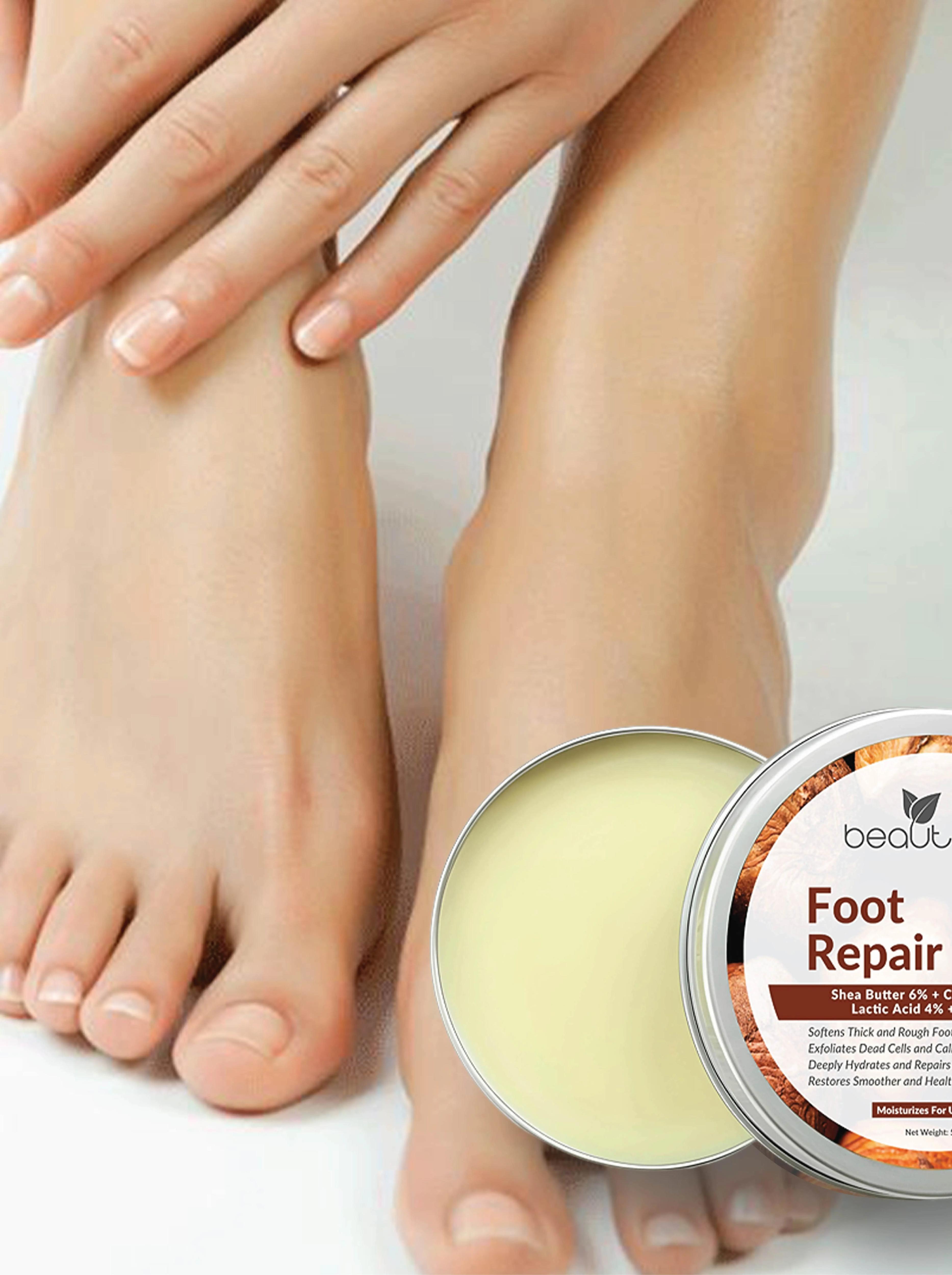 Beautenic Foot Repair Cream – Shea Butter 6% + Calendula 1% + Lactic Acid 4% + Urea 10%