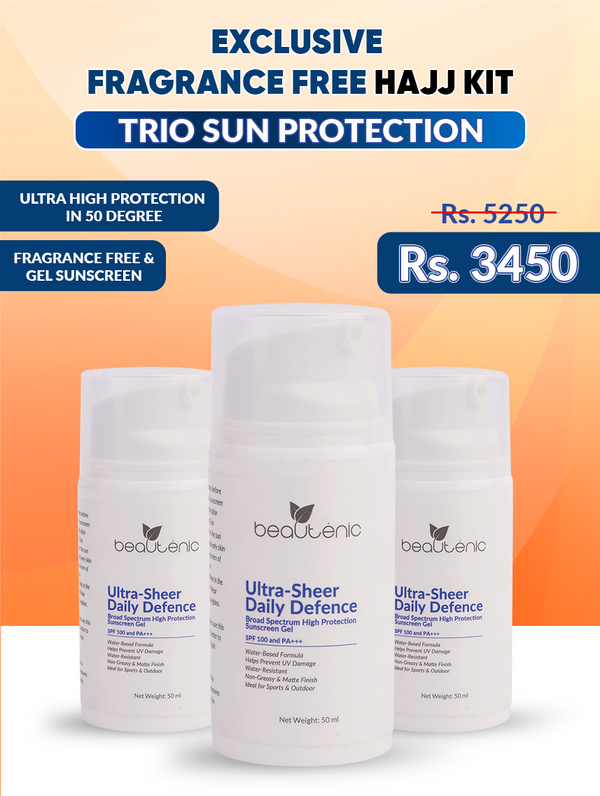 Trio Sun Protection Kit (Fragrance-Free)