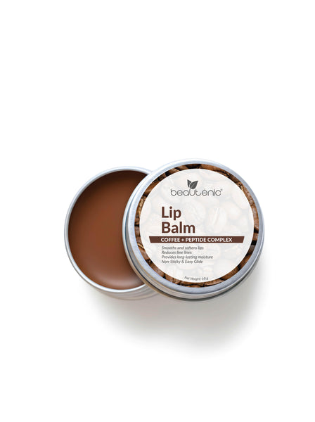 Beautenic Lip Balm with Coffee + Peptide Complex