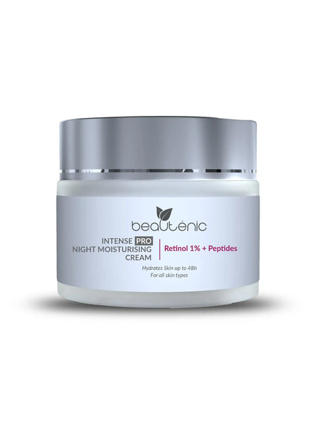 Intense Pro Night Moisturizing Cream - Retinol 1% + Peptides