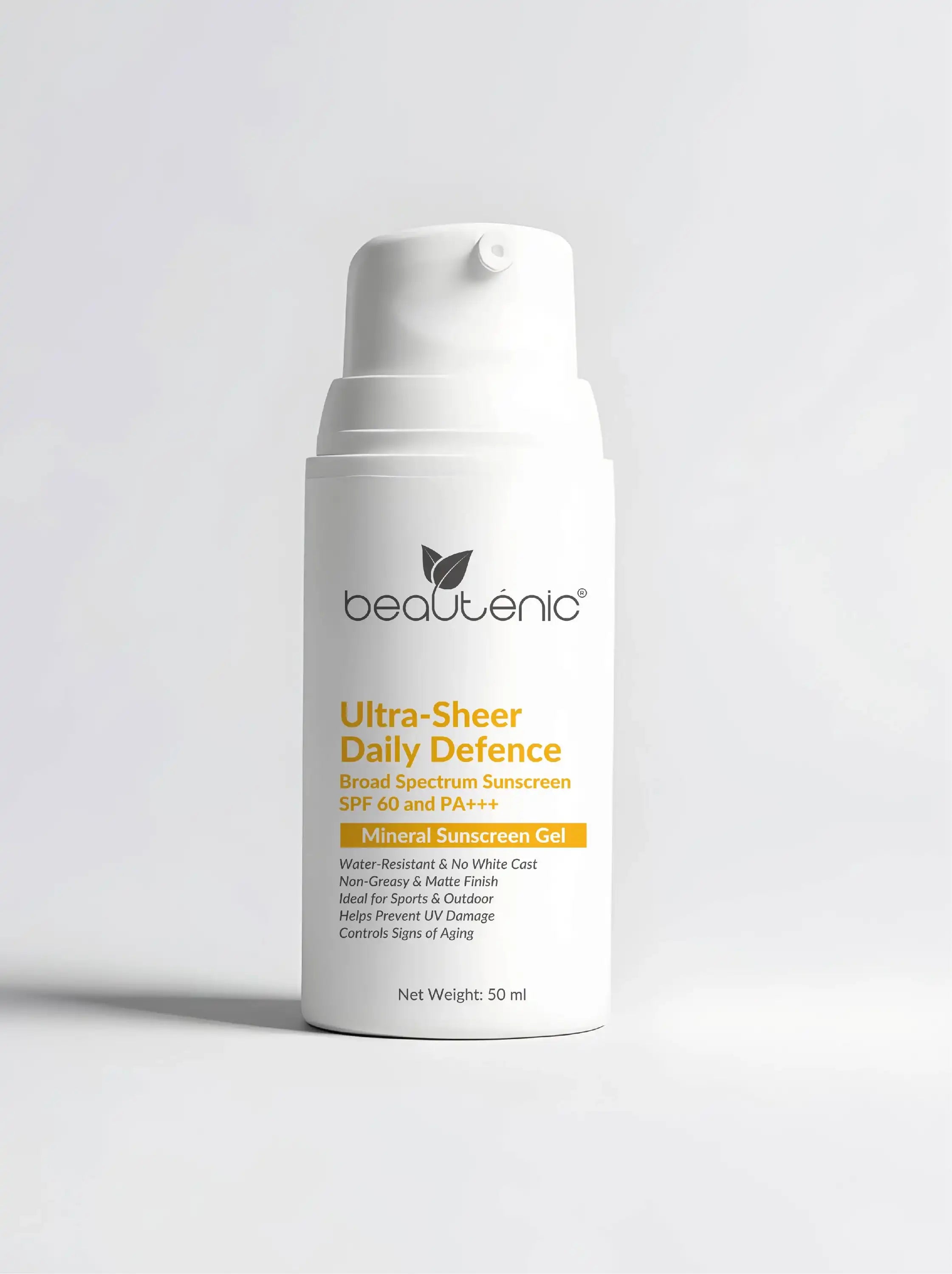 Ultra Sheer Daily Defence Mineral Sunscreen SPF 60, PA+++
