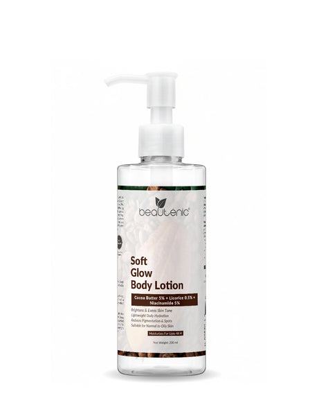 Soft Glow Body Lotion - Cocoa Butter 5% + Licorice 0.5% + Niacinamide 5%