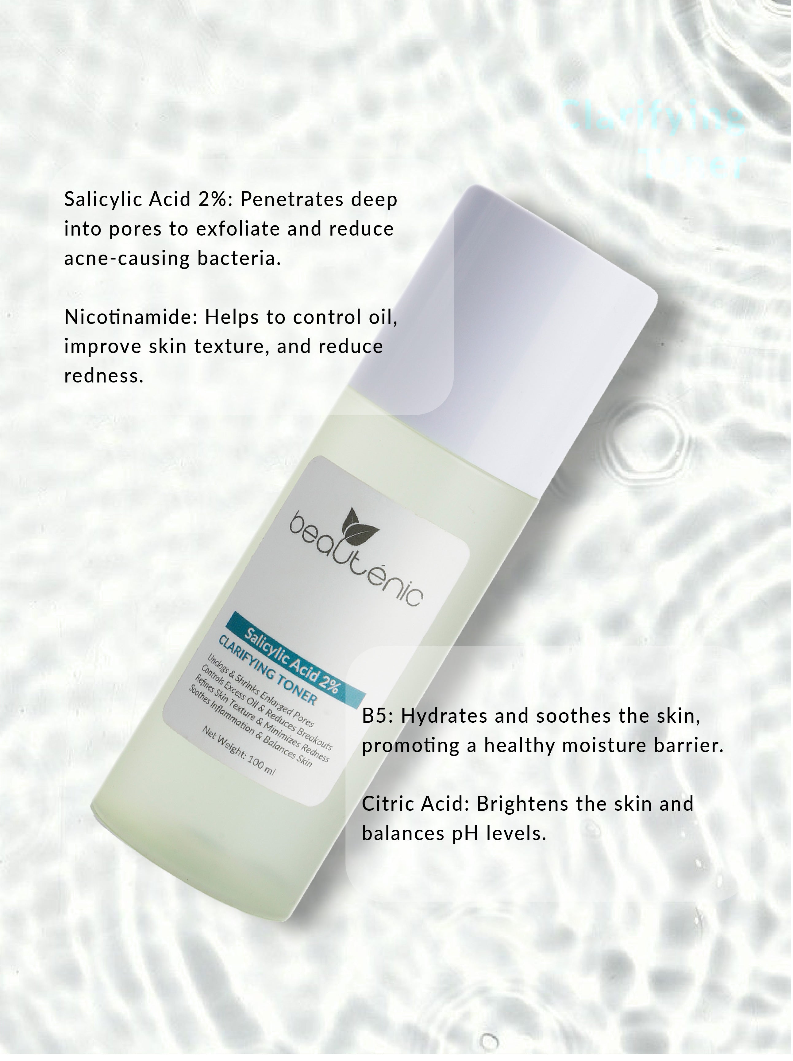 Salicylic Acid Clarifying Toner