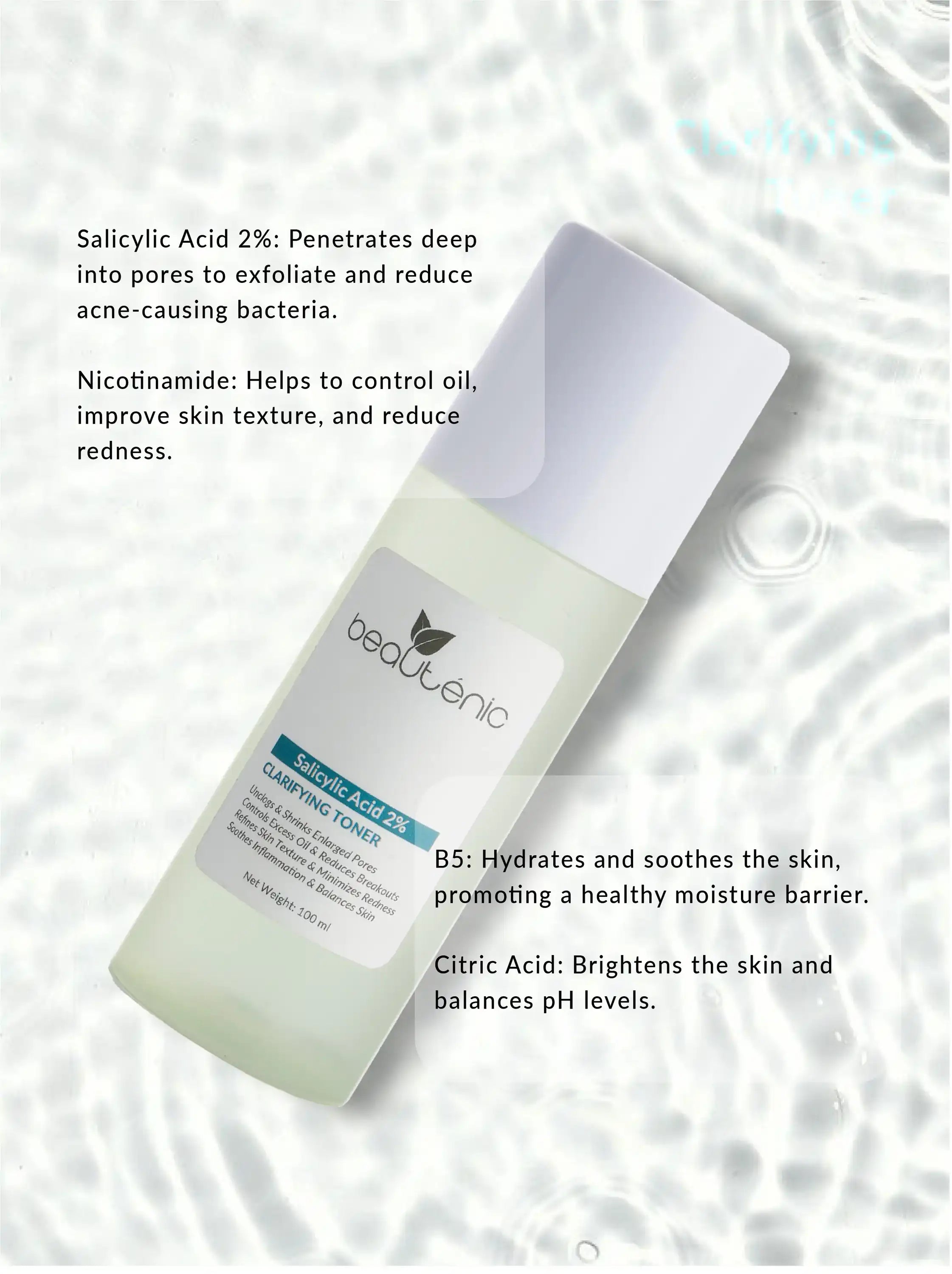 Salicylic Acid 2% Clarifying Toner