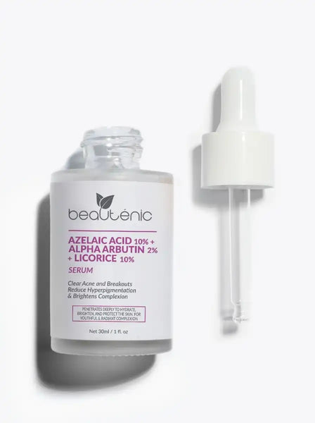 Azelaic Acid 10% + Alpha Arbutin 2% + Licorice 10% Serum