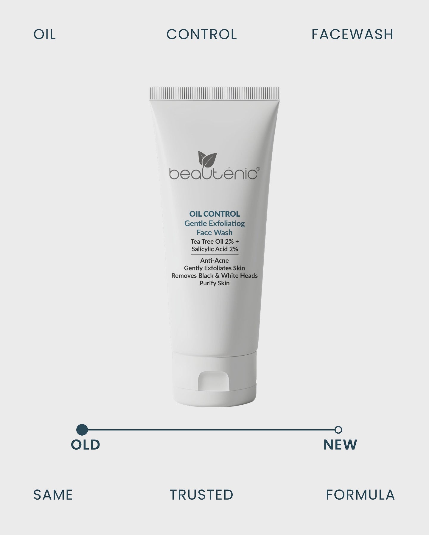 Oil Control Facewash - Tea Tree Oil with Salicylic Acid 2%